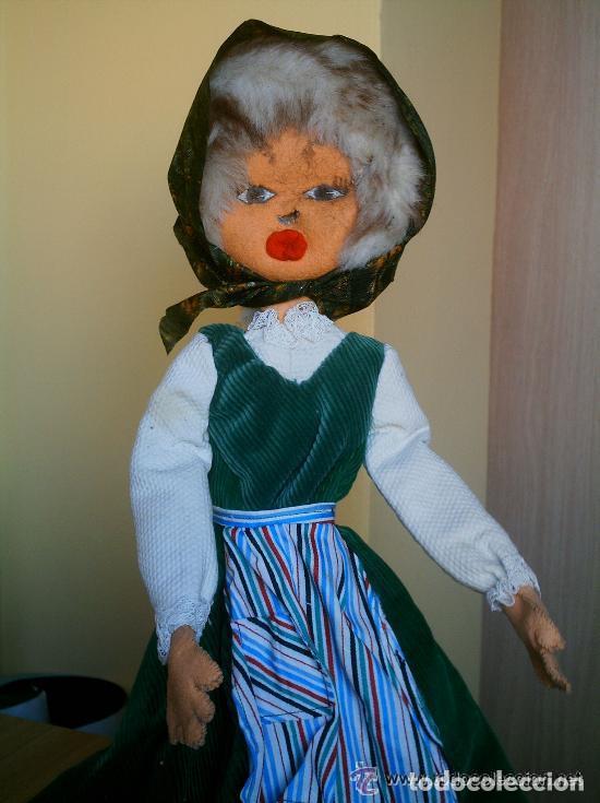 Mu&ntilde;eca espa&ntilde;ola clasica: MU&Ntilde;ECA DE FIELTRO ANTIGUA - Foto 1