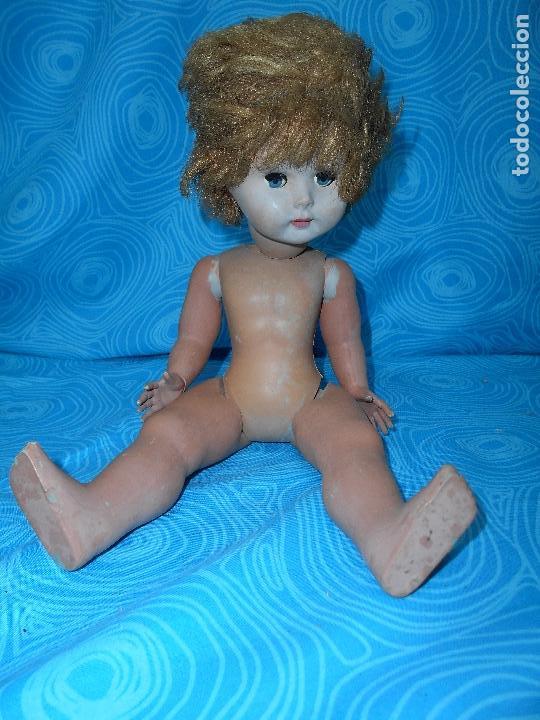 Mu&ntilde;eca espa&ntilde;ola clasica: ANTIGUA MU&Ntilde;ECA TIPO CELULOIDE 38 CM - Foto 12