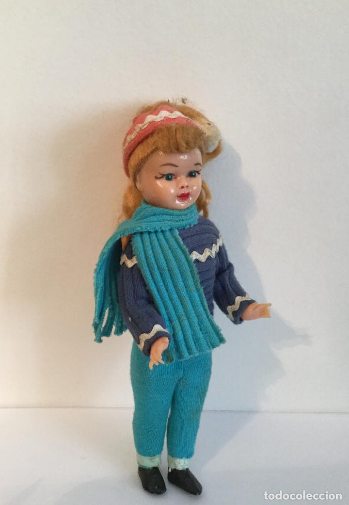 Mu&ntilde;eca espa&ntilde;ola clasica: PRECIOSA MU&Ntilde;ECA DE CELULOIDE Y PELO DE MOHER - Foto 1