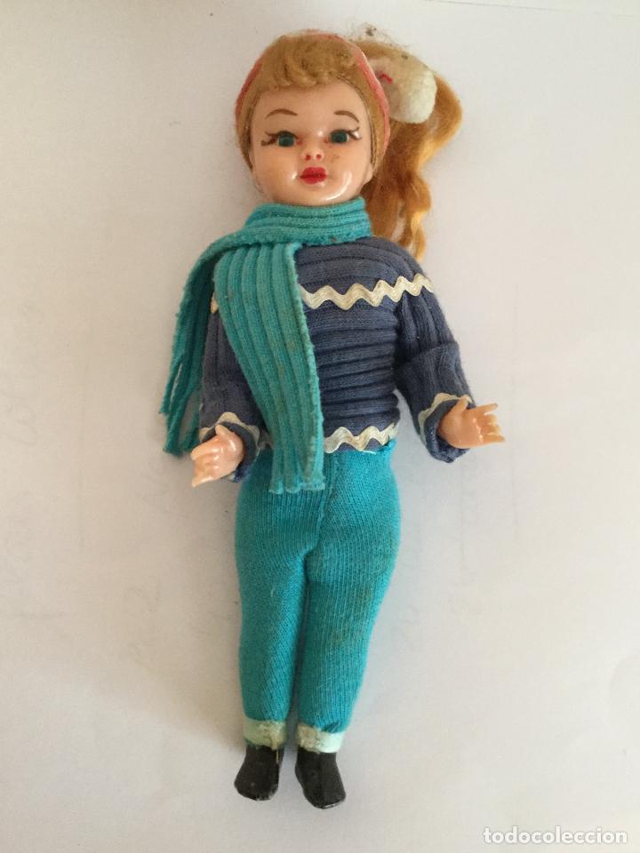 Mu&ntilde;eca espa&ntilde;ola clasica: PRECIOSA MU&Ntilde;ECA DE CELULOIDE Y PELO DE MOHER - Foto 2