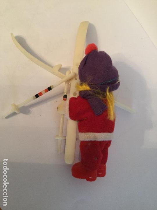Mu&ntilde;eca espa&ntilde;ola clasica: ANTIGUA MU&Ntilde;ECA VESTIDA DE ESQUIADORA - Foto 4