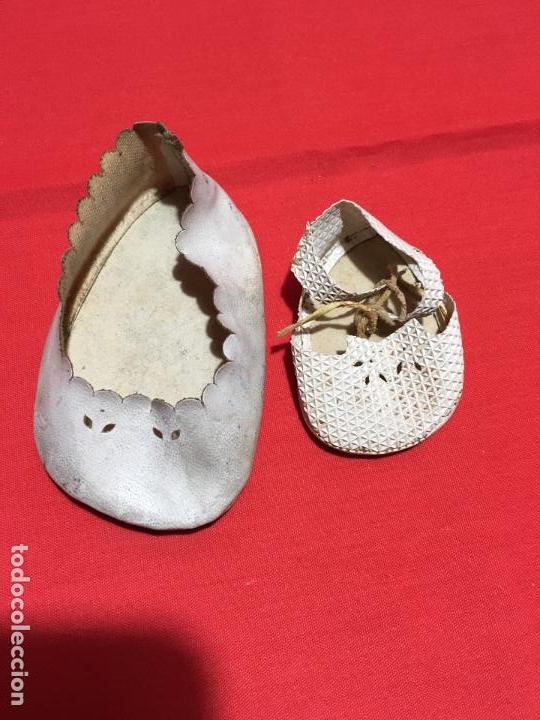 Mu&ntilde;eca espa&ntilde;ola clasica: ZAPATOS DE MU&Ntilde;ECAS ANTIGUAS - Foto 1