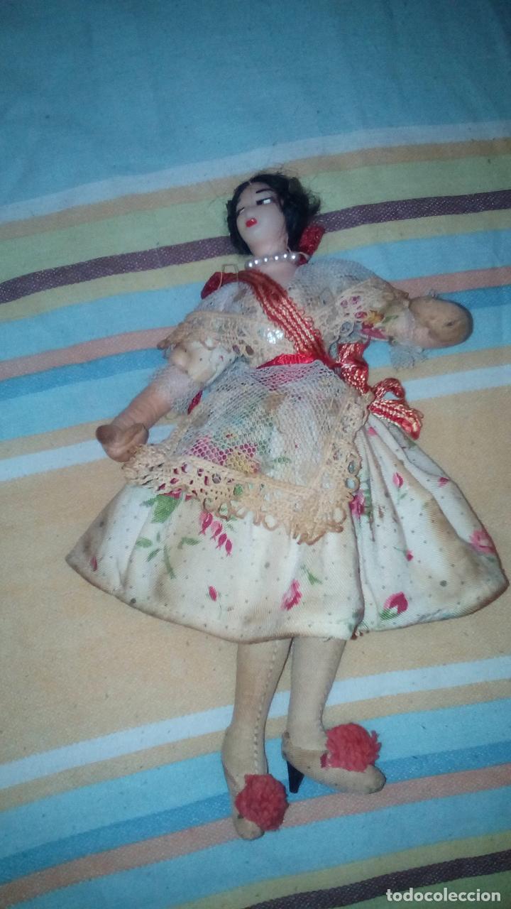 Mu&ntilde;eca espa&ntilde;ola clasica: Mu&ntilde;eca antigua regional fallera - Foto 1