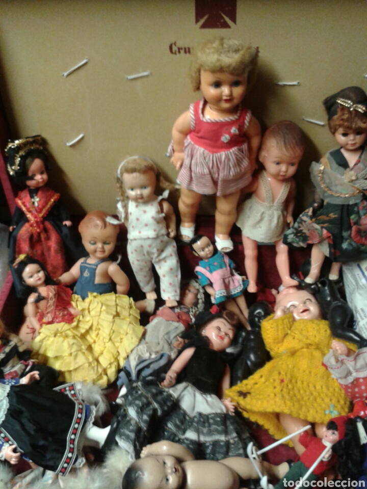 Mu&ntilde;eca espa&ntilde;ola clasica: MU&Ntilde;ECAS ANTIGUAS CELULOIDES VARIAS - Foto 1