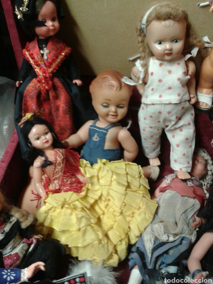 Mu&ntilde;eca espa&ntilde;ola clasica: MU&Ntilde;ECAS ANTIGUAS CELULOIDES VARIAS - Foto 3