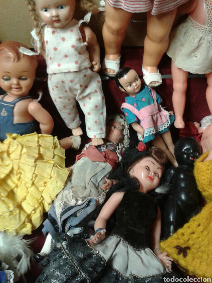 Mu&ntilde;eca espa&ntilde;ola clasica: MU&Ntilde;ECAS ANTIGUAS CELULOIDES VARIAS - Foto 4