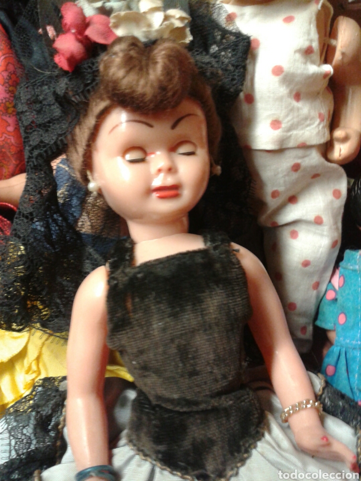 Mu&ntilde;eca espa&ntilde;ola clasica: MU&Ntilde;ECAS ANTIGUAS CELULOIDES VARIAS - Foto 5