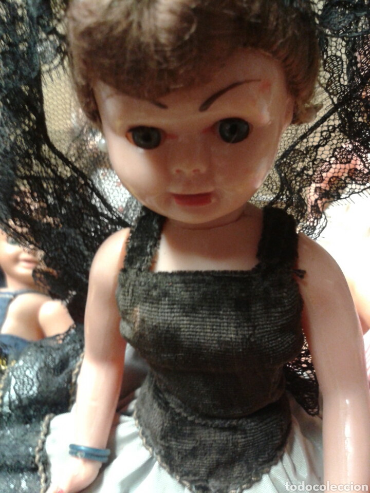 Mu&ntilde;eca espa&ntilde;ola clasica: MU&Ntilde;ECAS ANTIGUAS CELULOIDES VARIAS - Foto 9
