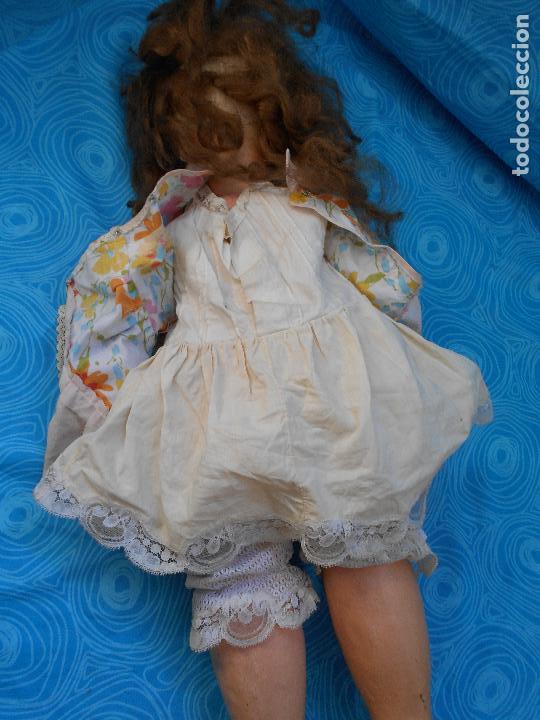 Mu&ntilde;eca espa&ntilde;ola clasica: ANTIGUA MU&Ntilde;ECA ANDADORA DE 75 CM ( REF 3 ) - Foto 4