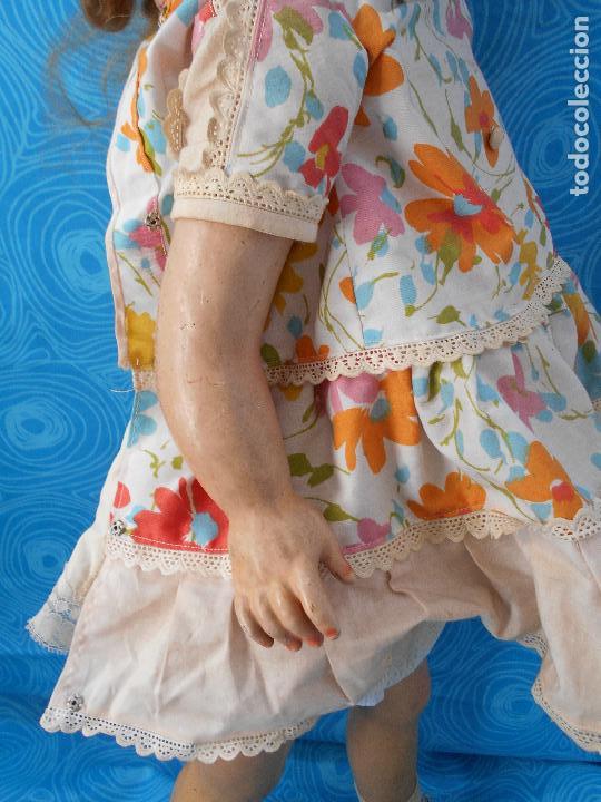 Mu&ntilde;eca espa&ntilde;ola clasica: ANTIGUA MU&Ntilde;ECA ANDADORA DE 75 CM ( REF 3 ) - Foto 12