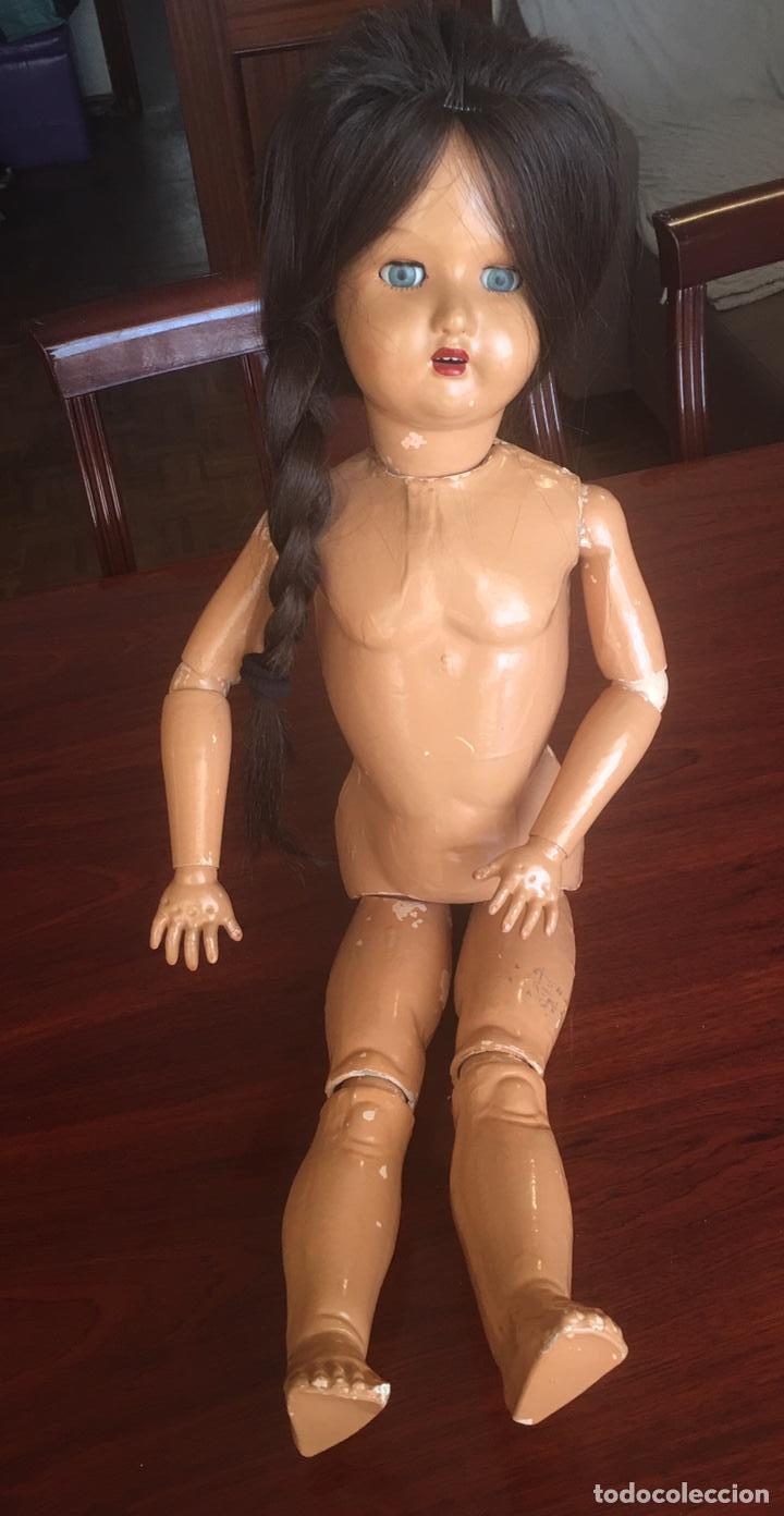 Mu&ntilde;eca espa&ntilde;ola clasica: Preciosa mu&ntilde;eca antigua 68 cm - Foto 7