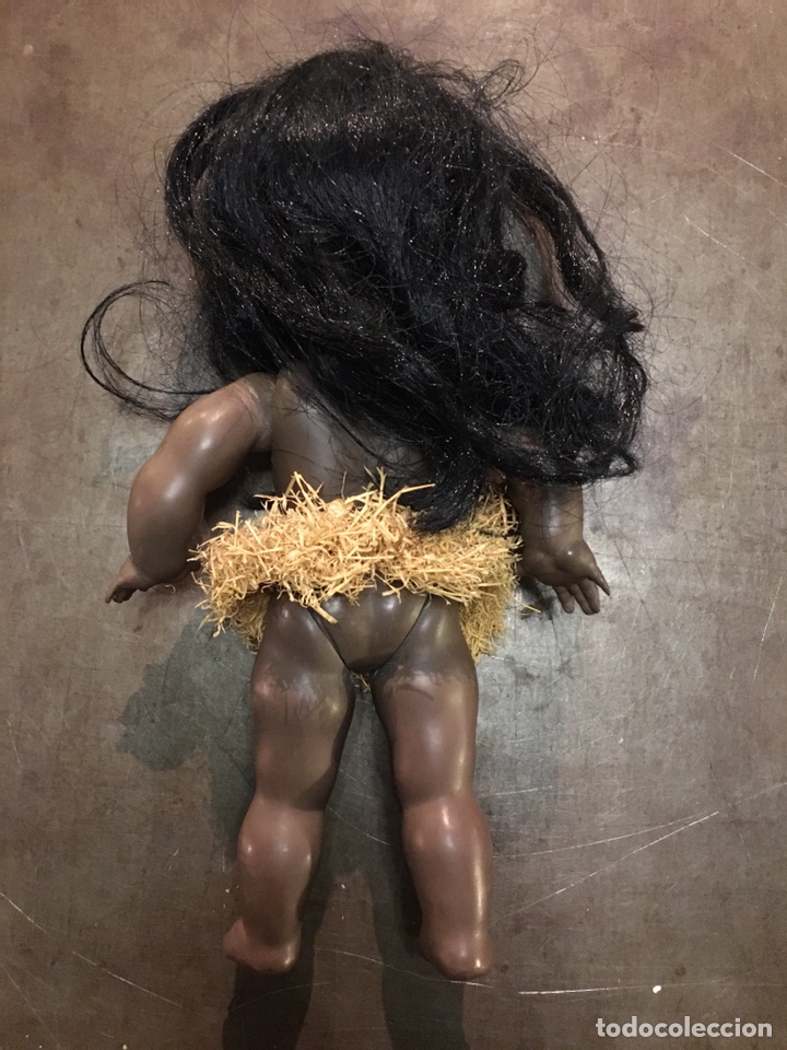 Mu&ntilde;eca espa&ntilde;ola clasica: Anticua mu&ntilde;eca &rdquo;Negrita&rdquo; de celuloide - Foto 2