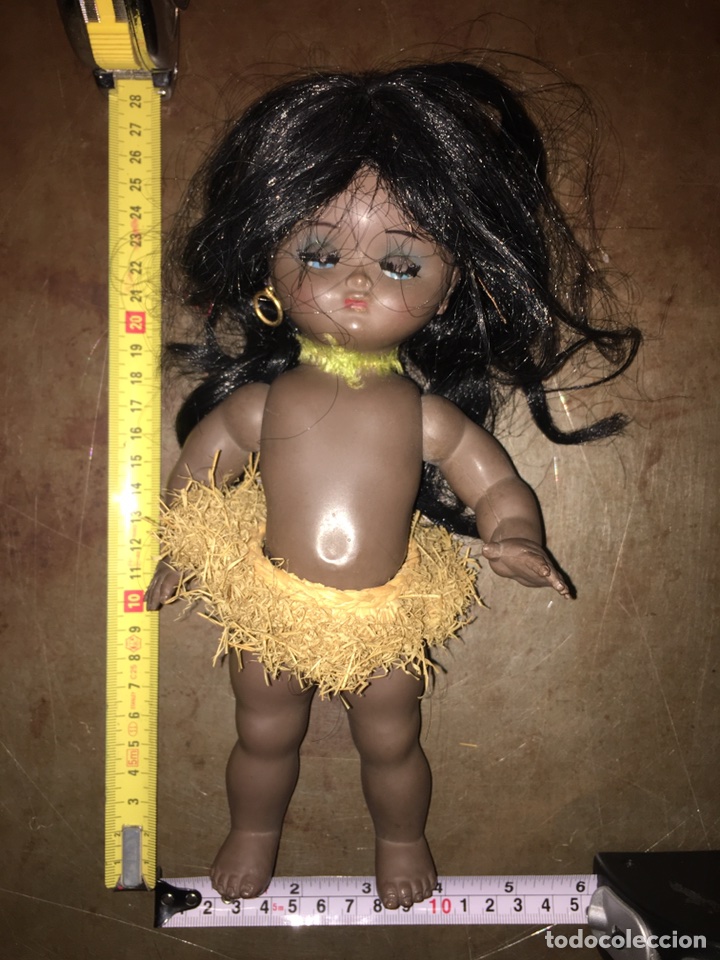 Mu&ntilde;eca espa&ntilde;ola clasica: Anticua mu&ntilde;eca &rdquo;Negrita&rdquo; de celuloide - Foto 5