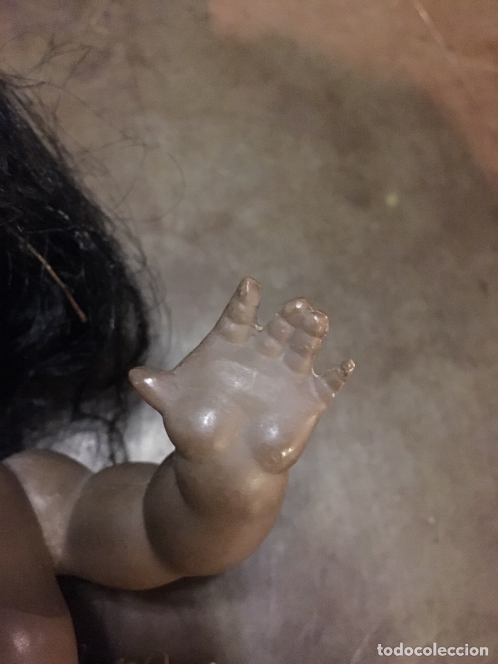 Mu&ntilde;eca espa&ntilde;ola clasica: Anticua mu&ntilde;eca &rdquo;Negrita&rdquo; de celuloide - Foto 10