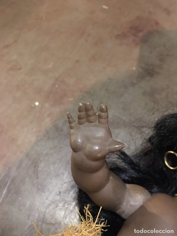 Mu&ntilde;eca espa&ntilde;ola clasica: Anticua mu&ntilde;eca &rdquo;Negrita&rdquo; de celuloide - Foto 11