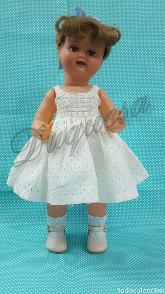 Mu&ntilde;eca espa&ntilde;ola clasica: VA- Mu&ntilde;eca Merceditas de ICSA, 50s - Foto 5
