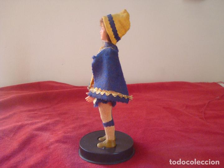 Mu&ntilde;eca espa&ntilde;ola clasica: mu&ntilde;eco de celuloide arlequin posible coleccion - Foto 2