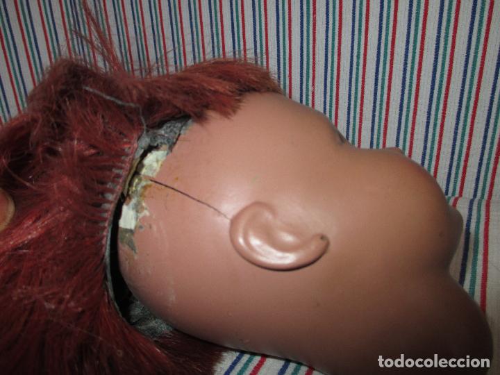 Mu&ntilde;eca espa&ntilde;ola clasica: MU&Ntilde;ECA ANTIGUA NEGRA CELULOIDE - Foto 3