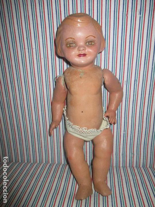 Mu&ntilde;eca espa&ntilde;ola clasica: MU&Ntilde;ECA COMPOSICION 38 CENTIMETROS - Foto 2