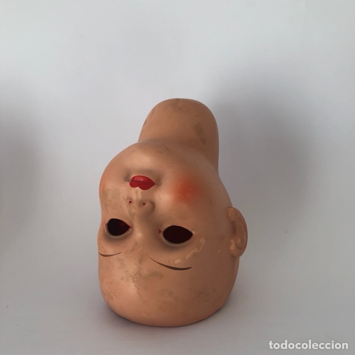 Mu&ntilde;eca espa&ntilde;ola clasica: Lote de tres cabezas de mu&ntilde;eca - Foto 3
