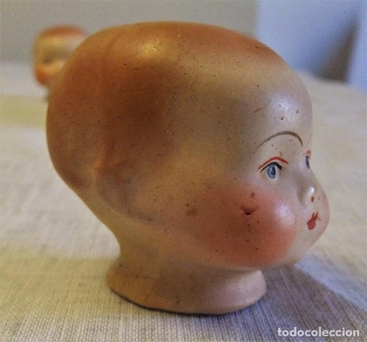 Mu&ntilde;eca espa&ntilde;ola clasica: 4 CABEZAS DE MU&Ntilde;ECA DE PORCELANA BISCUIT - Foto 4