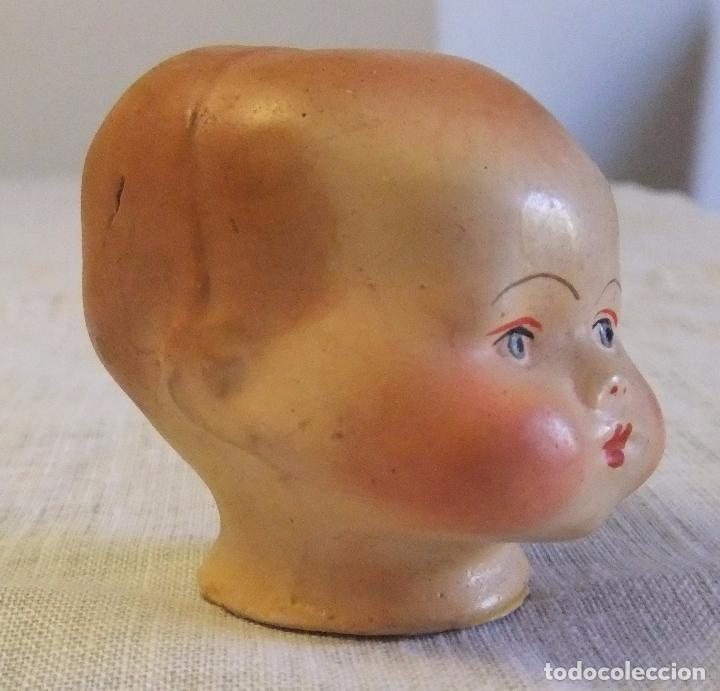 Mu&ntilde;eca espa&ntilde;ola clasica: 4 CABEZAS DE MU&Ntilde;ECA DE PORCELANA BISCUIT - Foto 9