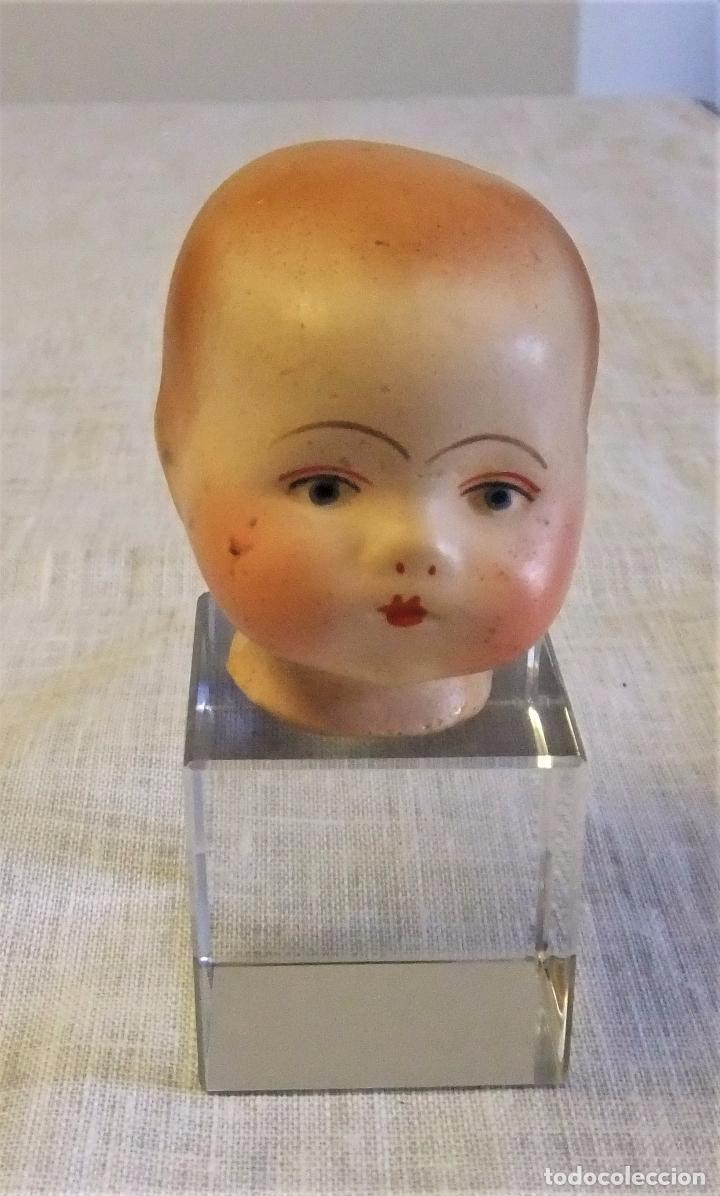 Mu&ntilde;eca espa&ntilde;ola clasica: 4 CABEZAS DE MU&Ntilde;ECA DE PORCELANA BISCUIT - Foto 12