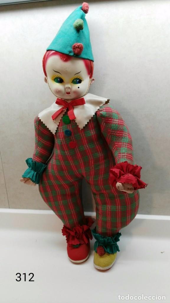 Mu&ntilde;eca espa&ntilde;ola clasica: Mu&ntilde;eco Payasito antiguo - Foto 1