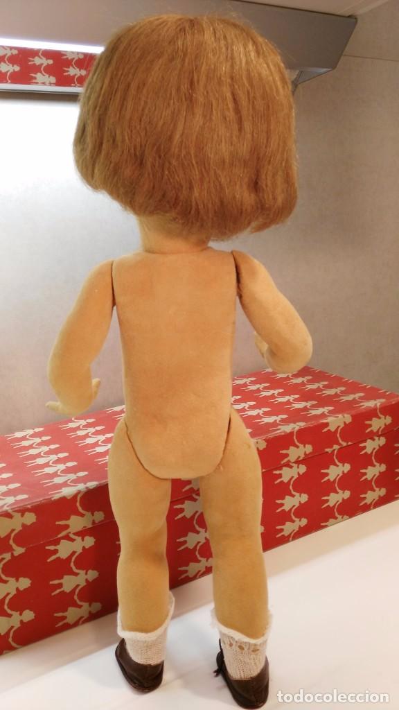 Mu&ntilde;eca espa&ntilde;ola clasica: Mu&ntilde;eca flocada de Florido con caja - Foto 5