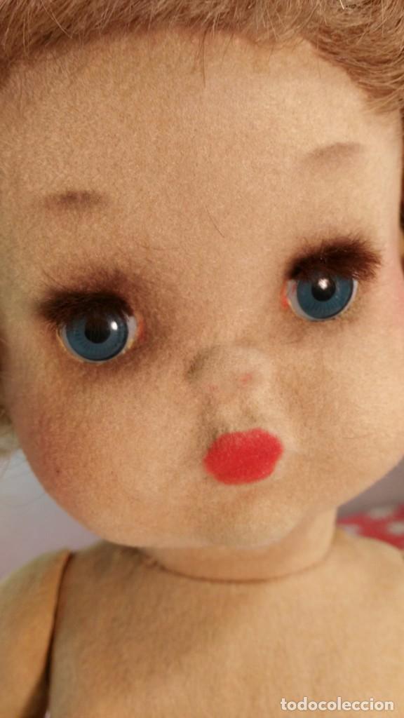 Mu&ntilde;eca espa&ntilde;ola clasica: Mu&ntilde;eca flocada de Florido con caja - Foto 6