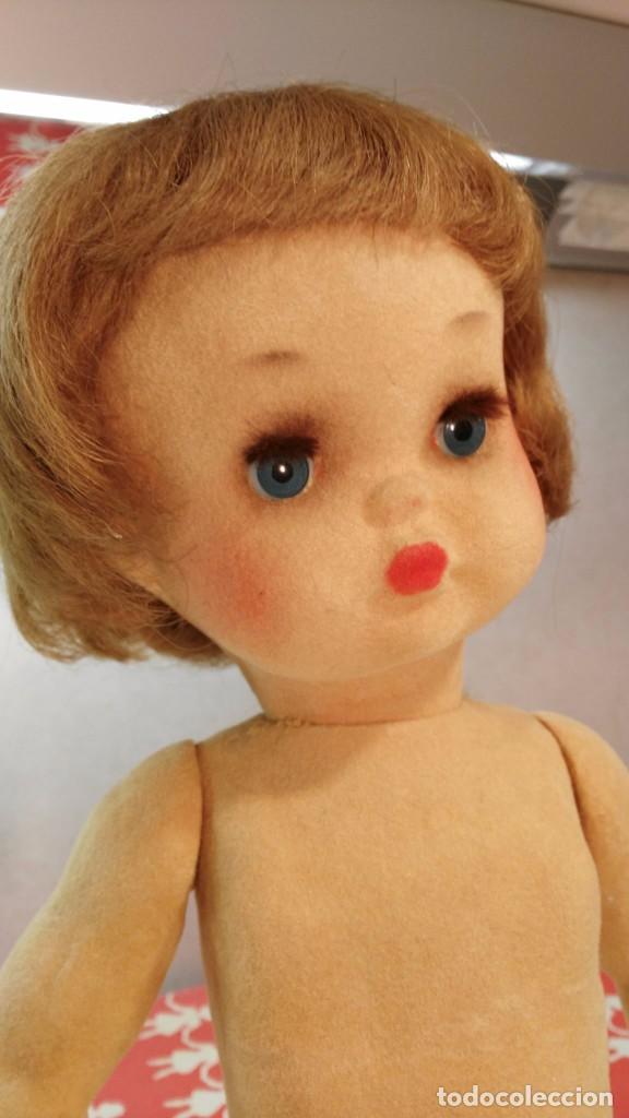Mu&ntilde;eca espa&ntilde;ola clasica: Mu&ntilde;eca flocada de Florido con caja - Foto 7
