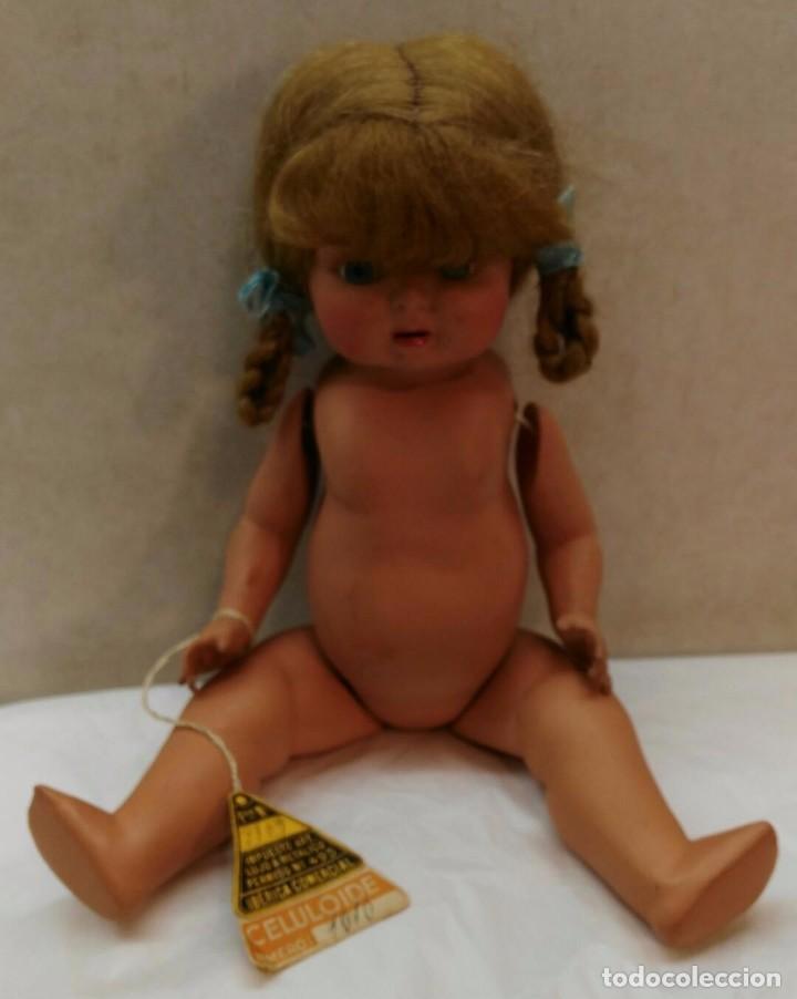 Mu&ntilde;eca espa&ntilde;ola clasica: 2 Mu&ntilde;ecas celuloide de ICSA - Foto 5