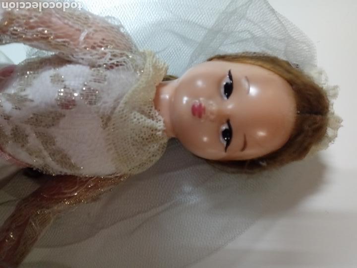 Mu&ntilde;eca espa&ntilde;ola clasica: Mu&ntilde;eca celuloide 23 cm - Foto 2