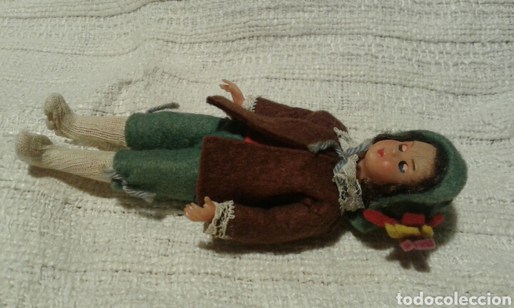 Mu&ntilde;eca espa&ntilde;ola clasica: Antigua mu&ntilde;eca celuloide ojos durmientes - Foto 3