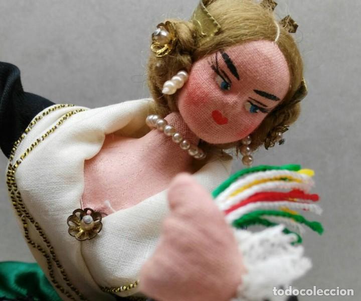 Mu&ntilde;eca espa&ntilde;ola clasica: Dos mu&ntilde;ecas tela Layna - Foto 2