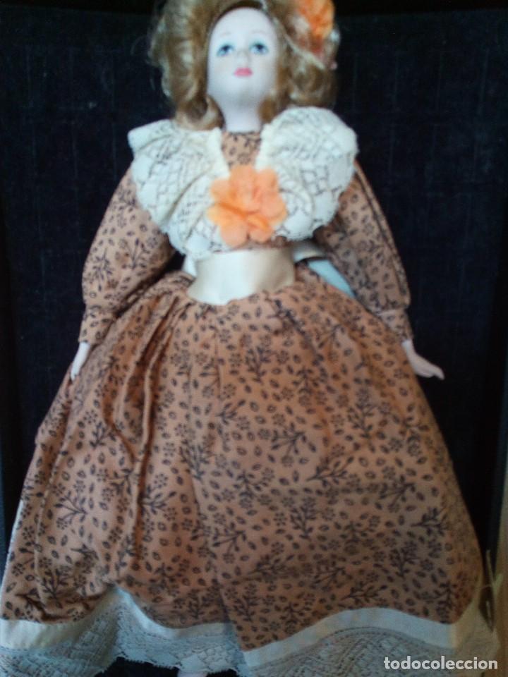 Mu&ntilde;eca espa&ntilde;ola clasica: MU&Ntilde;ECA MARIN DE PORCELANA  33 Ctms - Foto 1