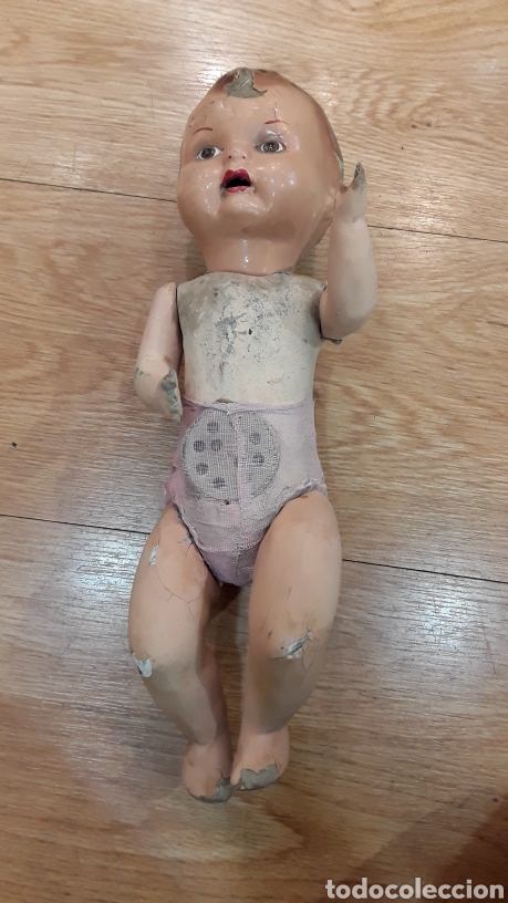 Mu&ntilde;eca espa&ntilde;ola clasica: Ni&ntilde;o antiguo 36cm - Foto 2