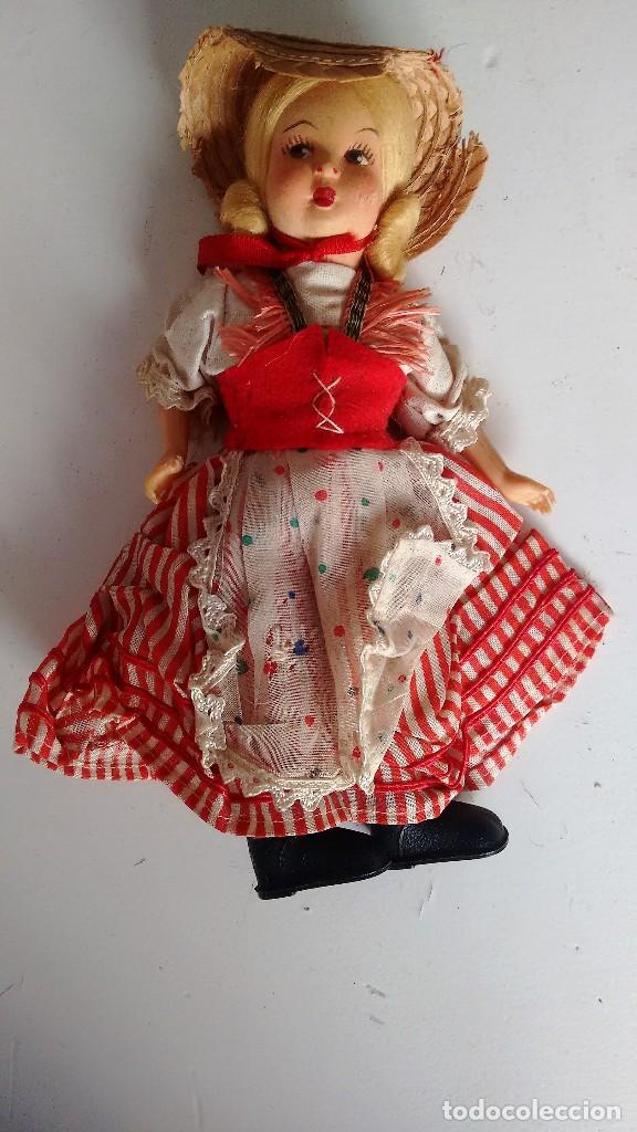 Mu&ntilde;eca espa&ntilde;ola clasica: mu&ntilde;eca plastico a&ntilde;os 60 (20cm) - Foto 1