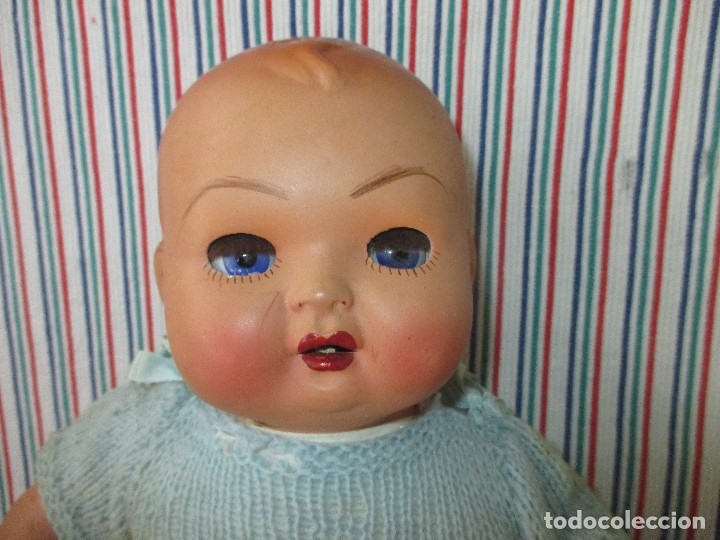 Mu&ntilde;eca espa&ntilde;ola clasica: ANTIGUA MU&Ntilde;ECA COMPOSICION 38 CM - Foto 4