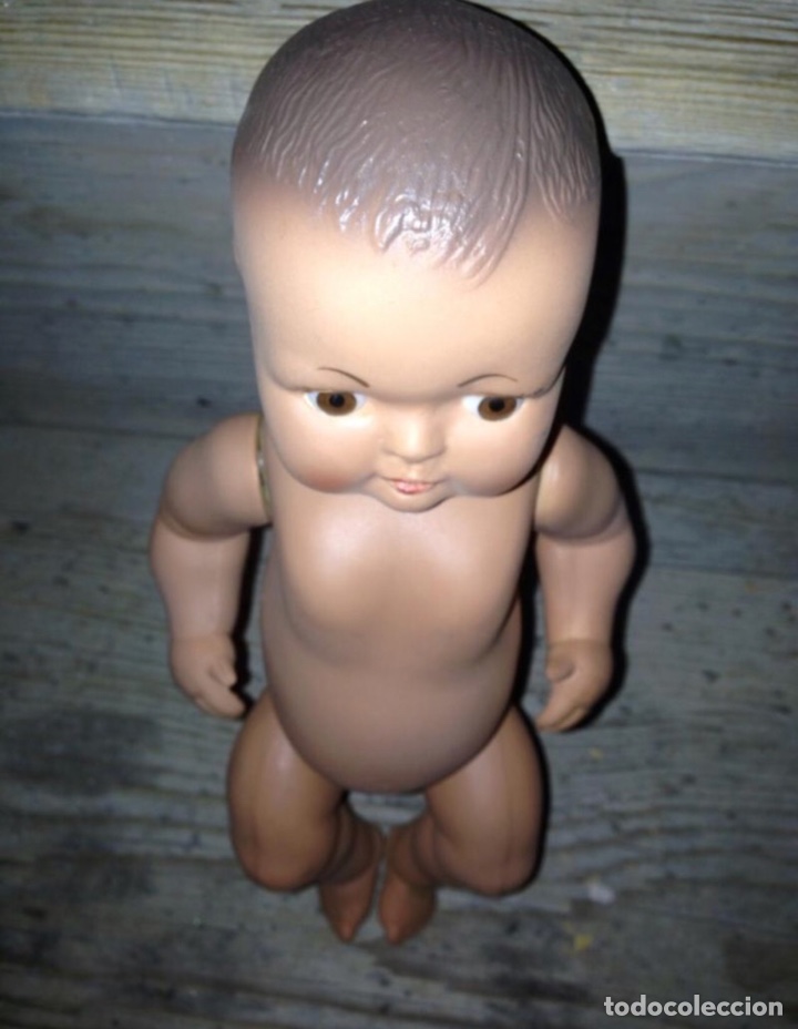 Mu&ntilde;eca espa&ntilde;ola clasica: Mu&ntilde;eco pel&oacute;n 1940-50 original - Foto 3