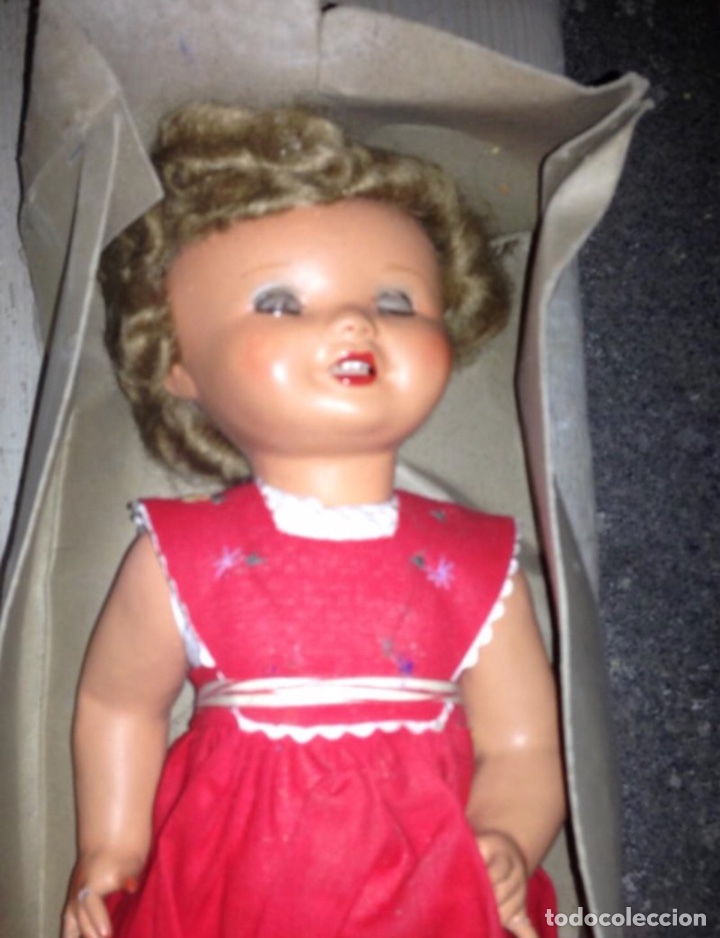 Mu&ntilde;eca espa&ntilde;ola clasica: Mu&ntilde;eca original 1940 en caja - Foto 1