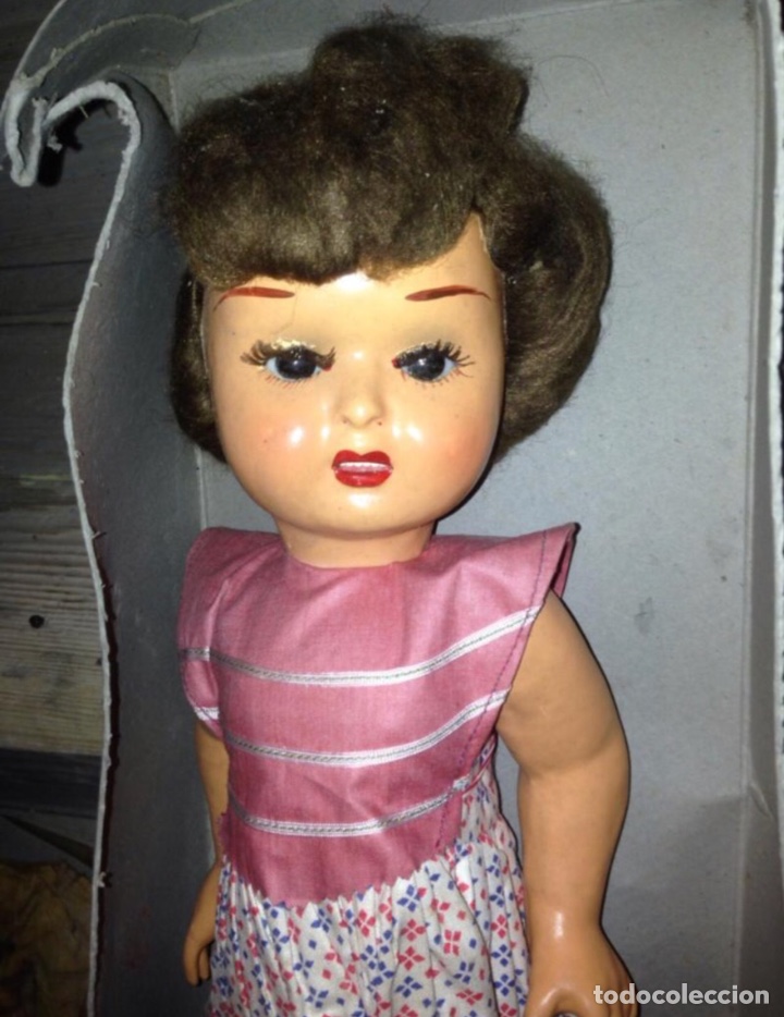Mu&ntilde;eca espa&ntilde;ola clasica: Mu&ntilde;eca de 1940 en caja original - Foto 1