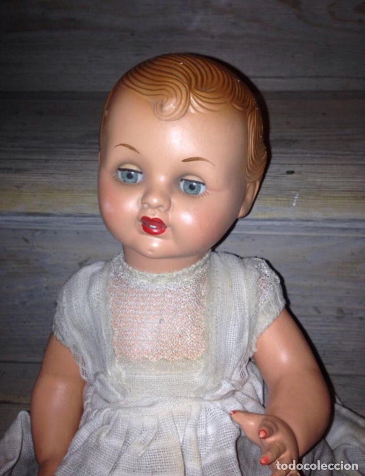 Mu&ntilde;eca espa&ntilde;ola clasica: Mu&ntilde;eca con fald&oacute;n 1930-40 original - Foto 2