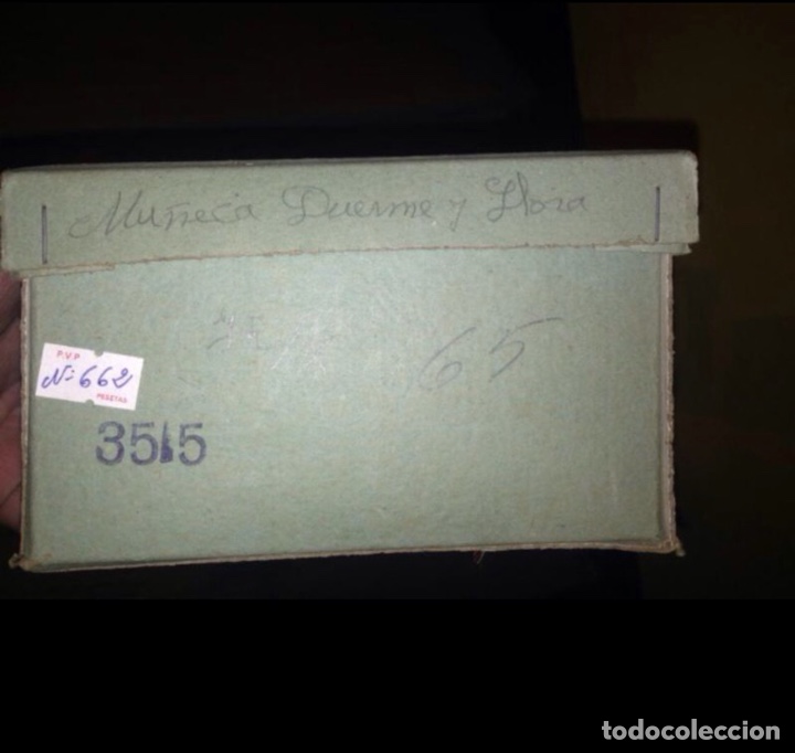 Mu&ntilde;eca espa&ntilde;ola clasica: Mu&ntilde;eca duerme y llora 1940-50 - Foto 3