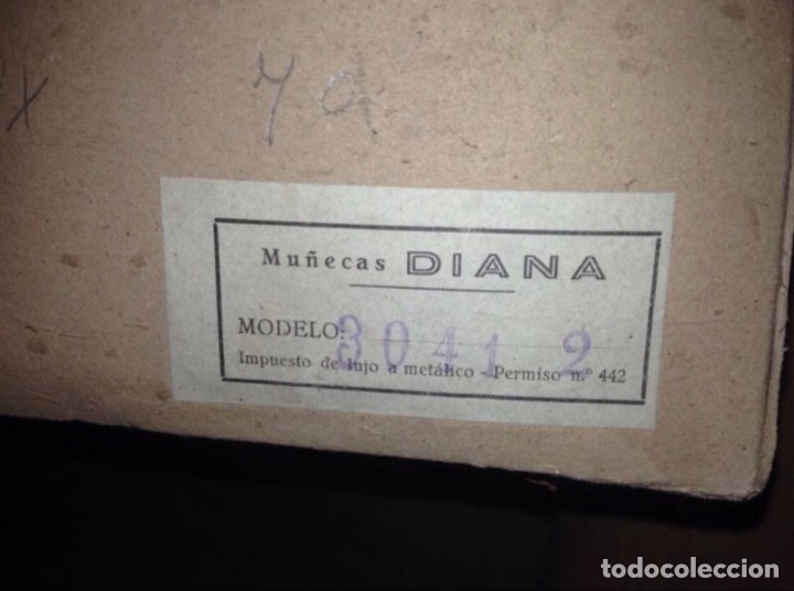 Mu&ntilde;eca espa&ntilde;ola clasica: Mu&ntilde;eca Diana 1930-40 original - Foto 4