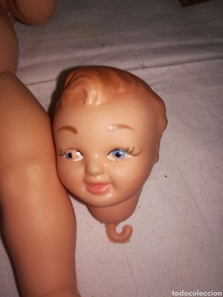 Mu&ntilde;eca espa&ntilde;ola clasica: Antiguo mu&ntilde;eco de pl&aacute;stico duro. - Foto 3