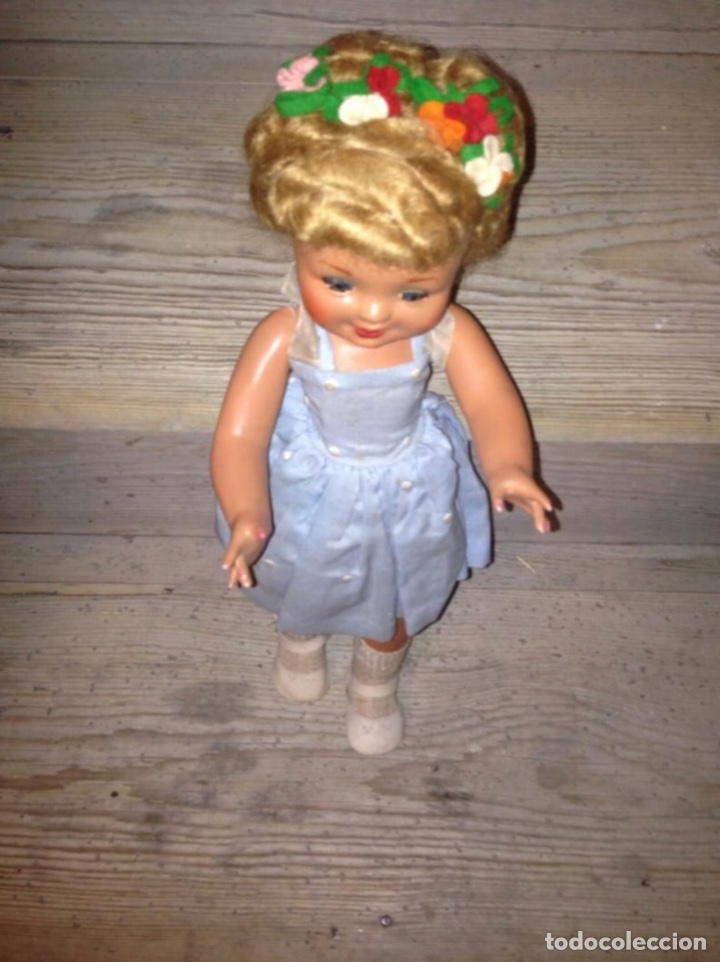 Mu&ntilde;eca espa&ntilde;ola clasica: Mu&ntilde;eca original de 1940 - Foto 4