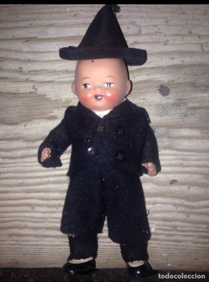 Mu&ntilde;eca espa&ntilde;ola clasica: Mu&ntilde;eco de 1940-50 original - Foto 1