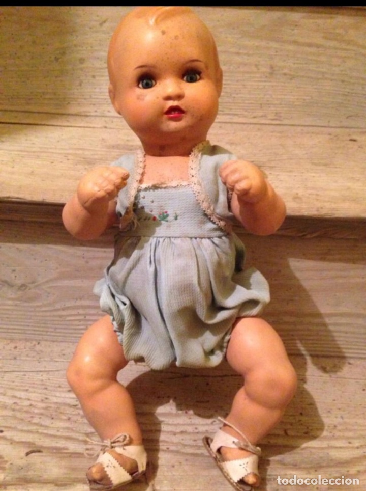 Mu&ntilde;eca espa&ntilde;ola clasica: Mu&ntilde;eca de 1940 original - Foto 2
