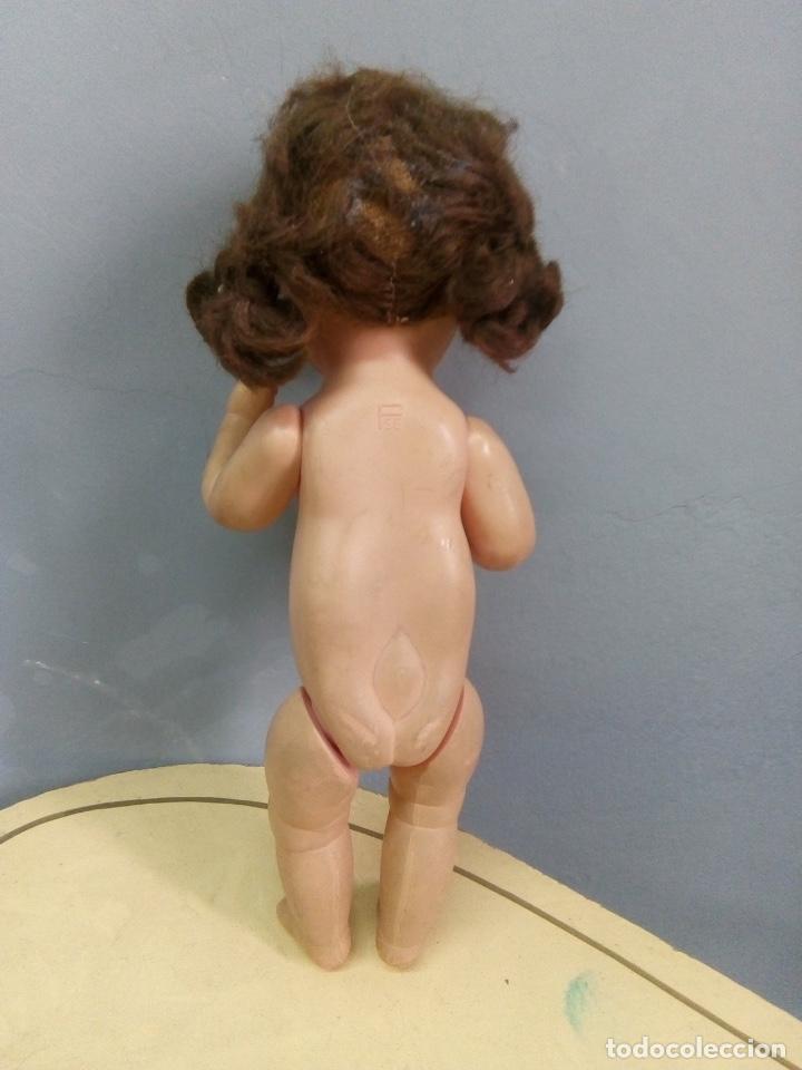 Mu&ntilde;eca espa&ntilde;ola clasica: Mu&ntilde;eca de celuloide antigua PSE . Plasticos Santa Elena - Foto 3